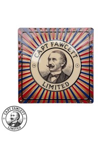 Tin Plate Sign, Captain Fawcett